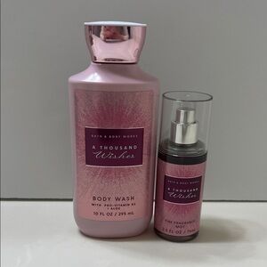 Bath & Body Works A Thousand Wishes Body Wash & Mist (Make me an offer)